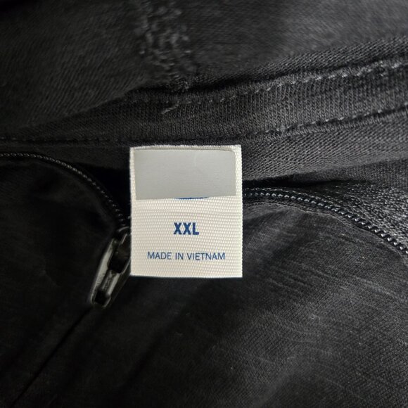 Old Navy Relaxed Lightweight Slub-Knit Full Zip Hoodie Size XXL (NEW) - Picture 6 of 6